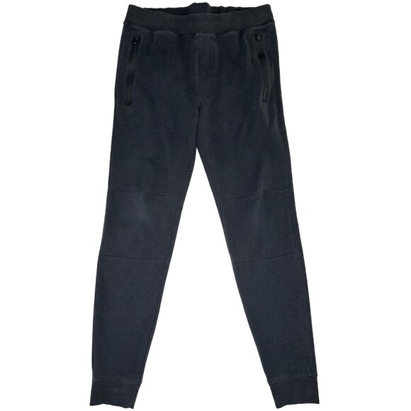 Alo Yoga Men’s Co-op Thermal Joggers Pull On Pants Dark Gray Medium - Picture 1 of 6